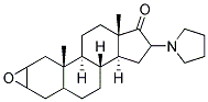 2,3-环氧-16-(1-吡咯基)-雄甾-17-酮结构式_159325-45-8结构式