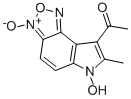 8-Acetyl-6-Hydroxy-7-Methyl-6H-[1,2,5]Oxadiazolo[3,4-E]Indole3-Oxide Structure,159325-85-6Structure