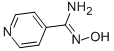 4-吡啶基氨肟结构式_1594-57-6结构式