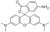 6-氨基四甲基若丹明结构式_159435-10-6结构式