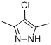 4-Chloro-3,5-dimethyl-1H-pyrazole Structure,15953-73-8Structure