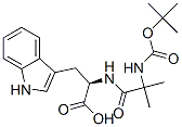 D-Tryptophan, N-[N-[(1,1-dimethylethoxy)carbonyl]-2-methylalanyl]- Structure,159634-94-3Structure