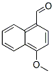 4-Methoxy-1-naphthaldehyde Structure,15971-29-6Structure