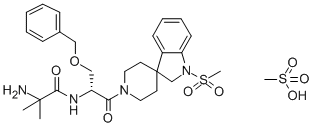 伊布莫仑甲磺酸盐结构式_159752-10-0结构式