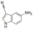 5-氨基-3-氰基吲哚结构式_159768-57-7结构式