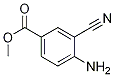 4-氨基-3-氰基苯甲酸甲酯结构式_159847-80-0结构式