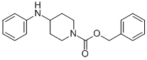 4-苯基氨基哌啶-1-羧酸苄酯结构式_159874-18-7结构式