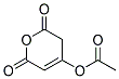 4-乙酰氧基-2H,3h-吡喃-2,6-二酮结构式_15997-62-3结构式