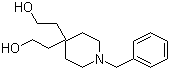 1-(苯基甲基)-4,4-哌啶二乙醇结构式_160133-33-5结构式