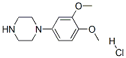 1-(3,4-Dimethoxyphenyl)piperazine hydrochloride Structure,16015-72-8Structure