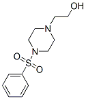 2-[4-(苯磺酰基)哌嗪]-1-乙醇结构式_16017-63-3结构式