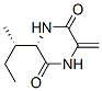 [s-(r*,r*)]-(9ci)-3-亚甲基-6-(1-甲基丙基)-2,5-哌嗪二酮结构式_160209-95-0结构式