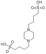 4,4-(哌嗪-1,4-二基)双(丁烷-1-磺酸)结构式_16045-14-0结构式