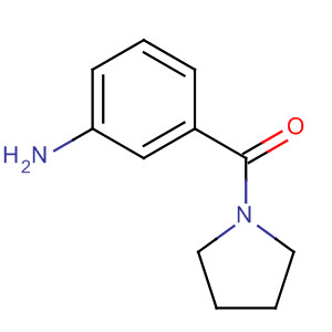 (3-氨基苯基)(1-吡咯烷)甲酮结构式_160647-74-5结构式