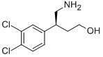(S)(-)二氯苯基氨基醇结构式_160707-16-4结构式