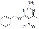 2-氨基-4-(苄氧基)-6-甲基-5-硝基嘧啶结构式_160948-33-4结构式