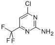 2-氨基-4-氯-6-三氟甲基嘧啶结构式_16097-60-2结构式