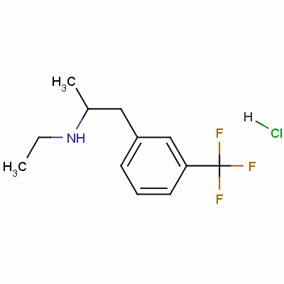 首页>化工字典>16105-77-4中文名称: 芬氟拉明盐酸盐 中文别名: 英文