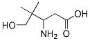 3-氨基-5-羟基-4,4-二甲基丙酸结构式_161064-82-0结构式