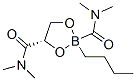 2-Butyl-1,3,2-dioxaborolane-4S,5S-dicarboxylic acid bis(dimethylamide) Structure,161344-84-9Structure