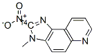 3-Methyl-2-nitro-3h-imidazo[4,5-f]quinoline-2-14c Structure,161406-39-9Structure