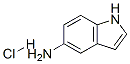 5-氨基吲哚盐酸盐结构式_161464-96-6结构式