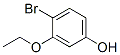 苯酚,4-溴-3-乙氧基-(9CI)结构式_161480-82-6结构式