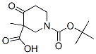1-N-Boc methyl 4-oxopiperidine-3-carboxylate, 1-tert-butyl 3-methyl 4-oxopiperidine-1,3-dicarboxylate Structure,161491-24-3Structure