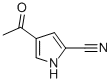 (8CI)-4-乙酰基吡咯-2-甲腈结构式_16168-91-5结构式