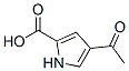 4-乙酰基-1H-吡咯-2-羧酸结构式_16168-93-7结构式