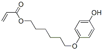 4-(6-(丙烯酰氧基)已氧基)苯酚结构式_161841-12-9结构式