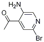 1-(5-氨基-2-溴-4-吡啶)-乙酮结构式_161871-69-8结构式