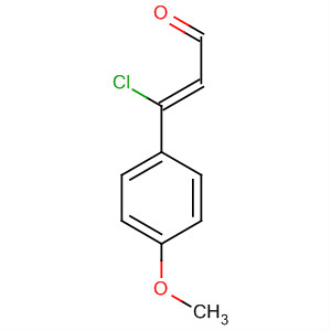 (Z)-3-氯-3-(4-甲氧基苯基)丙烯醛结构式_161891-27-6结构式