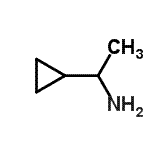 (1-环丙基乙基)胺盐酸盐结构式_1621-24-5结构式