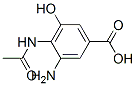 4-乙酰氨基-3-氨基-5-羟基苯甲酸结构式_162252-46-2结构式