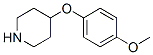 4-(4-甲氧基苯氧基)哌啶结构式_162402-33-7结构式