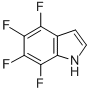 4,5,6,7-四氟吲哚结构式_16264-67-8结构式