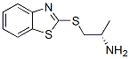 (s)-(9ci)-1-(2-苯并噻唑硫代)-,2-丙胺结构式_162685-19-0结构式