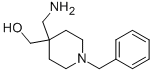 4-(氨基甲基)-1-苄基-4-(羟基甲基)哌啶结构式_162686-54-6结构式