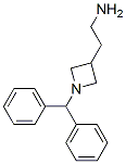1-二苯基甲基-3-氮杂啶乙胺结构式_162698-43-3结构式