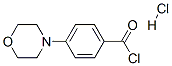 4-Morpholinobenzoyl chloride hydrochloride Structure,162848-18-2Structure