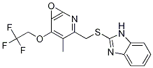 兰索拉唑硫化物 n-氧化物结构式_163119-30-0结构式