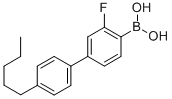 4-戊基-3-氟联苯-4-硼酸结构式_163129-14-4结构式