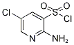 2-氨基-5-氯-3-吡啶磺酰氯结构式_163137-45-9结构式