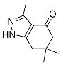 3,6,6-三甲基-1,5,6,7-四氢-4H-吲唑-4-酮结构式_16315-16-5结构式