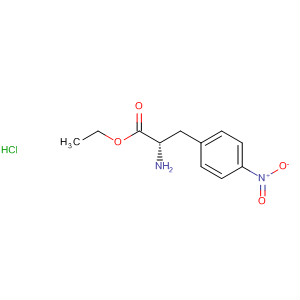 2-氨基-3-(4-硝基苯基)丙酸乙酯盐酸盐结构式_163251-51-2结构式