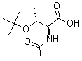 Ac-thr(tbu)-oh结构式_163277-80-3结构式