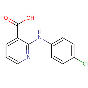3-Pyridinecarboxylic acid, 2-[(4-chlorophenyl)amino]- Structure,16344-26-6Structure