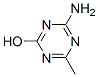 4-氨基-6-甲基-1,3,5-三嗪-2-醇结构式_16352-06-0结构式