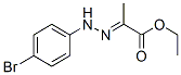 2-[2-(4-溴苯基)肼烯基]-丙酸乙酯结构式_16382-11-9结构式